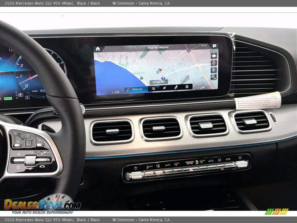 2020 Mercedes-Benz GLS 450 4Matic Black / Black Photo #6