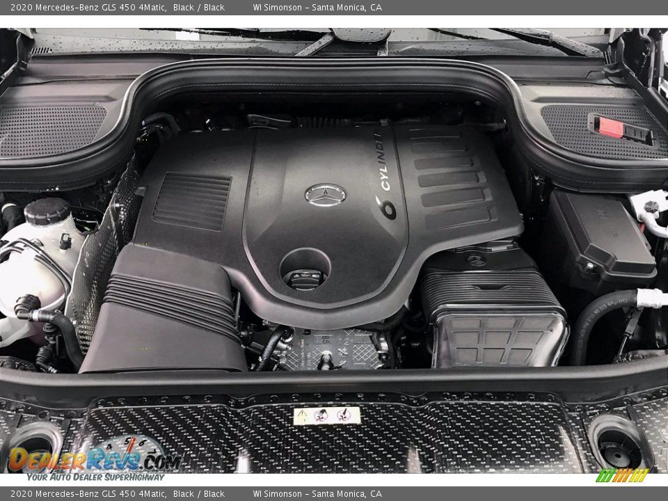 2020 Mercedes-Benz GLS 450 4Matic Black / Black Photo #8