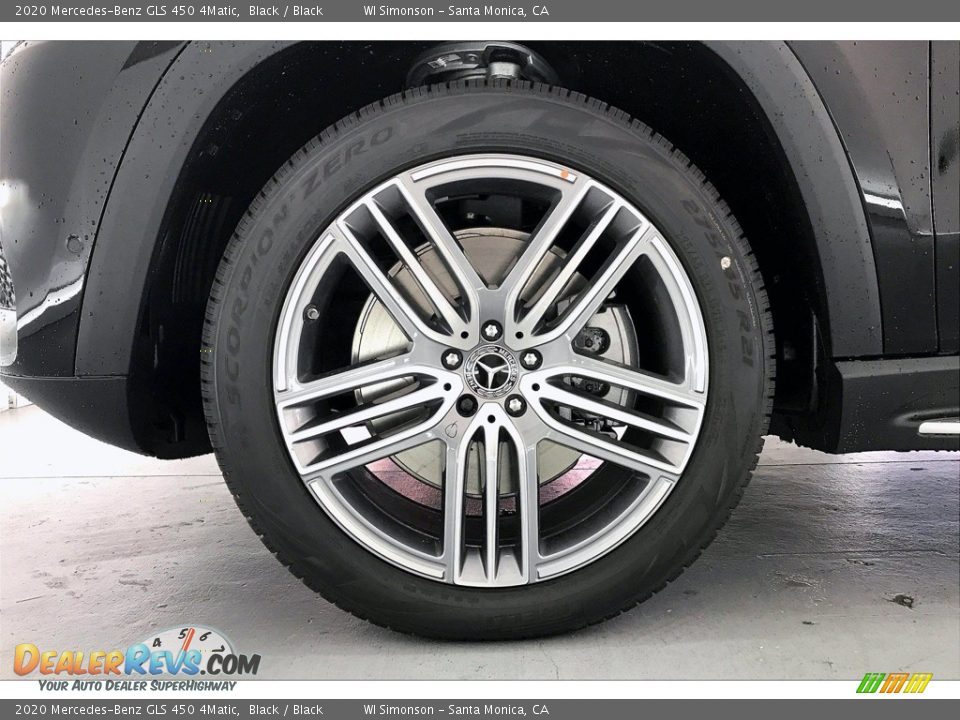 2020 Mercedes-Benz GLS 450 4Matic Black / Black Photo #9