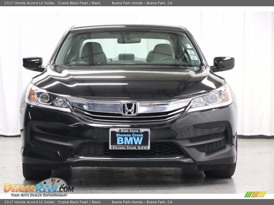 2017 Honda Accord LX Sedan Crystal Black Pearl / Black Photo #4