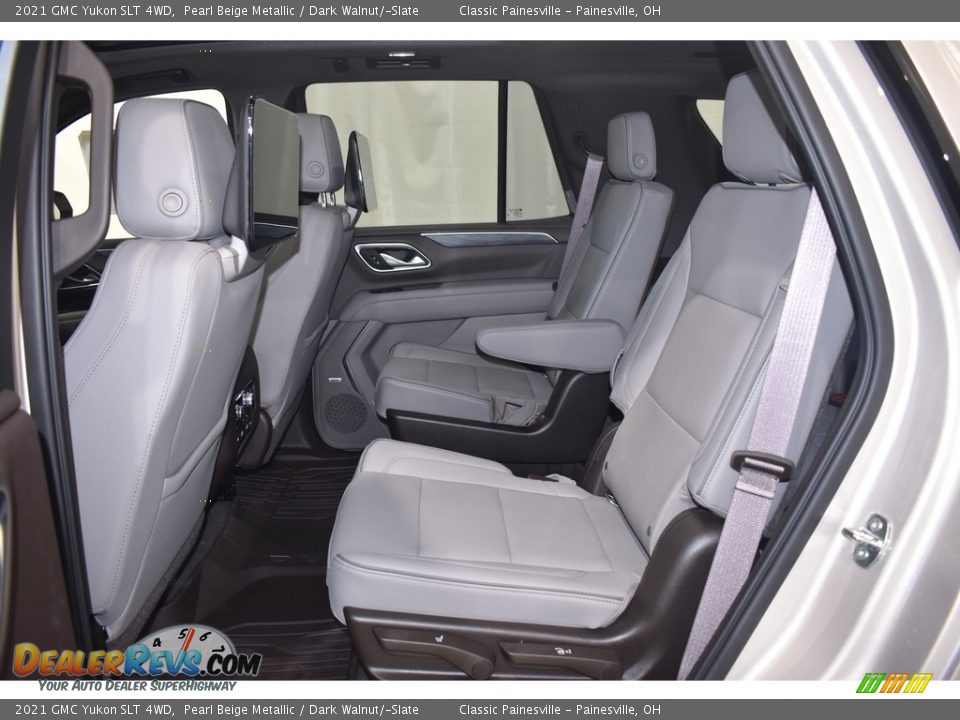 Rear Seat of 2021 GMC Yukon SLT 4WD Photo #8