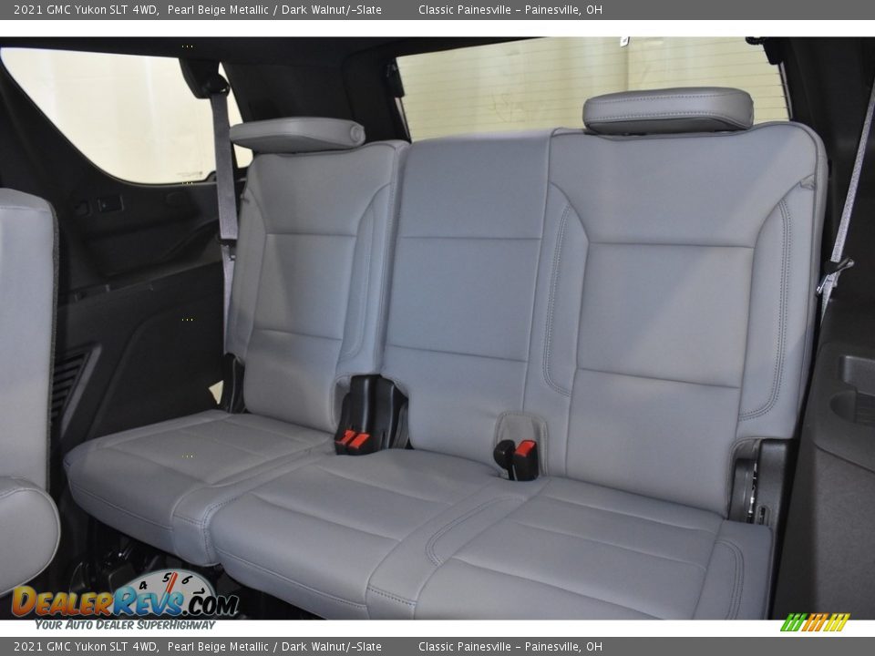 Rear Seat of 2021 GMC Yukon SLT 4WD Photo #9