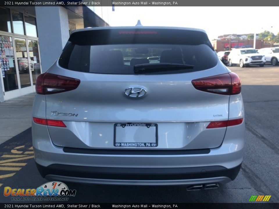 2021 Hyundai Tucson Limited AWD Stellar Silver / Black Photo #3