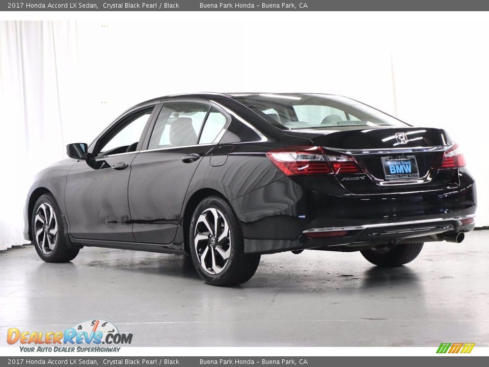 2017 Honda Accord LX Sedan Crystal Black Pearl / Black Photo #8