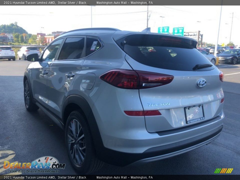 2021 Hyundai Tucson Limited AWD Stellar Silver / Black Photo #4