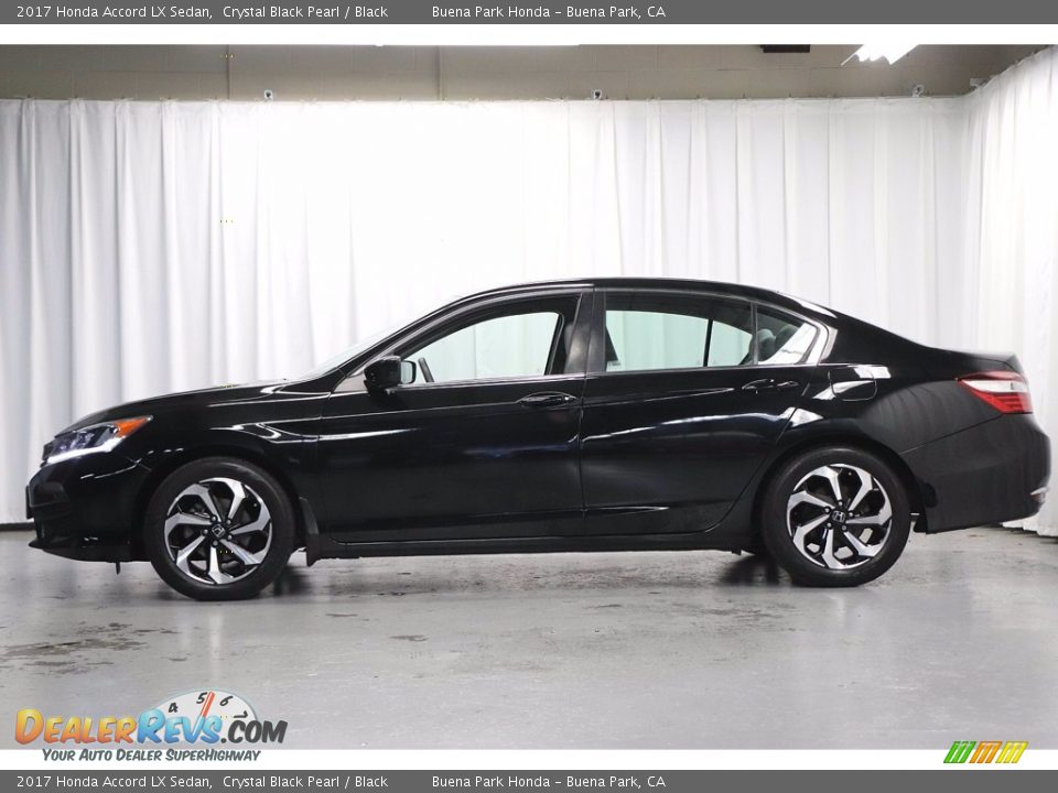 2017 Honda Accord LX Sedan Crystal Black Pearl / Black Photo #9