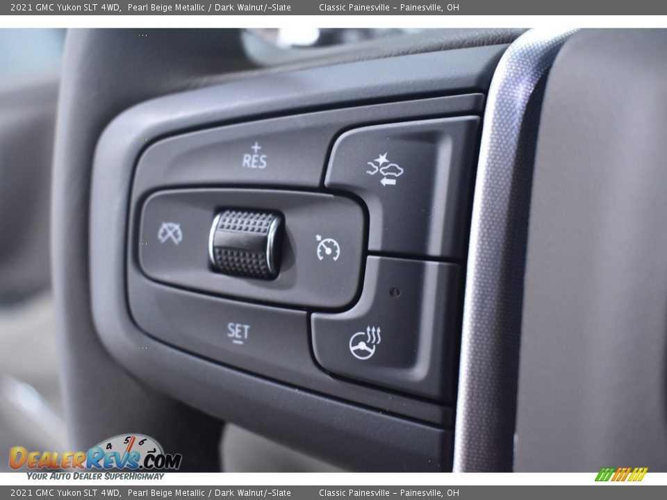 2021 GMC Yukon SLT 4WD Steering Wheel Photo #15