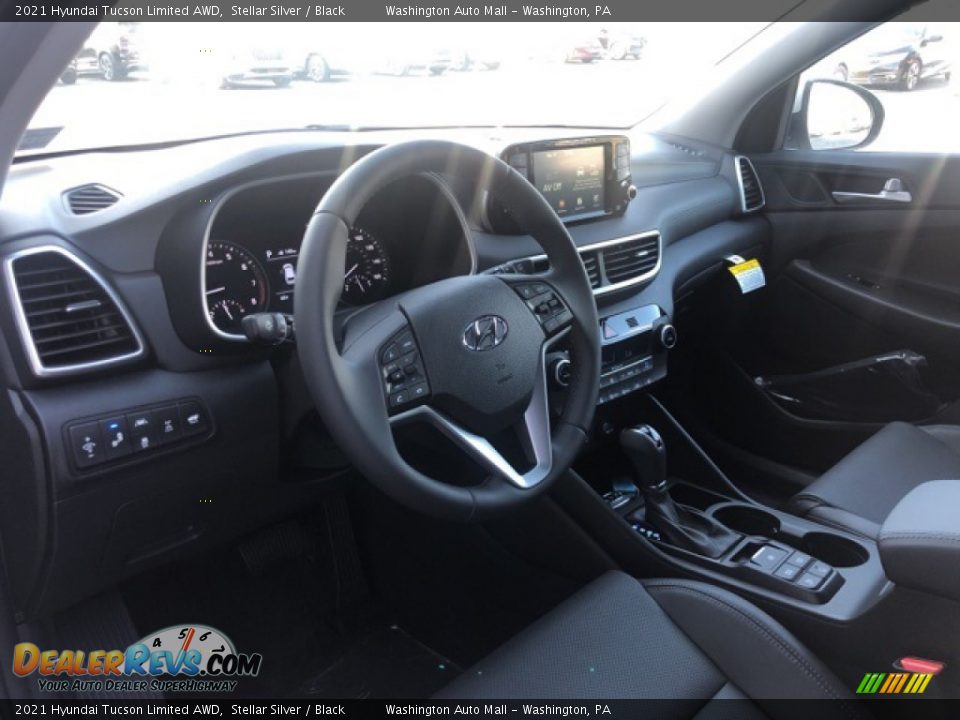 2021 Hyundai Tucson Limited AWD Stellar Silver / Black Photo #9