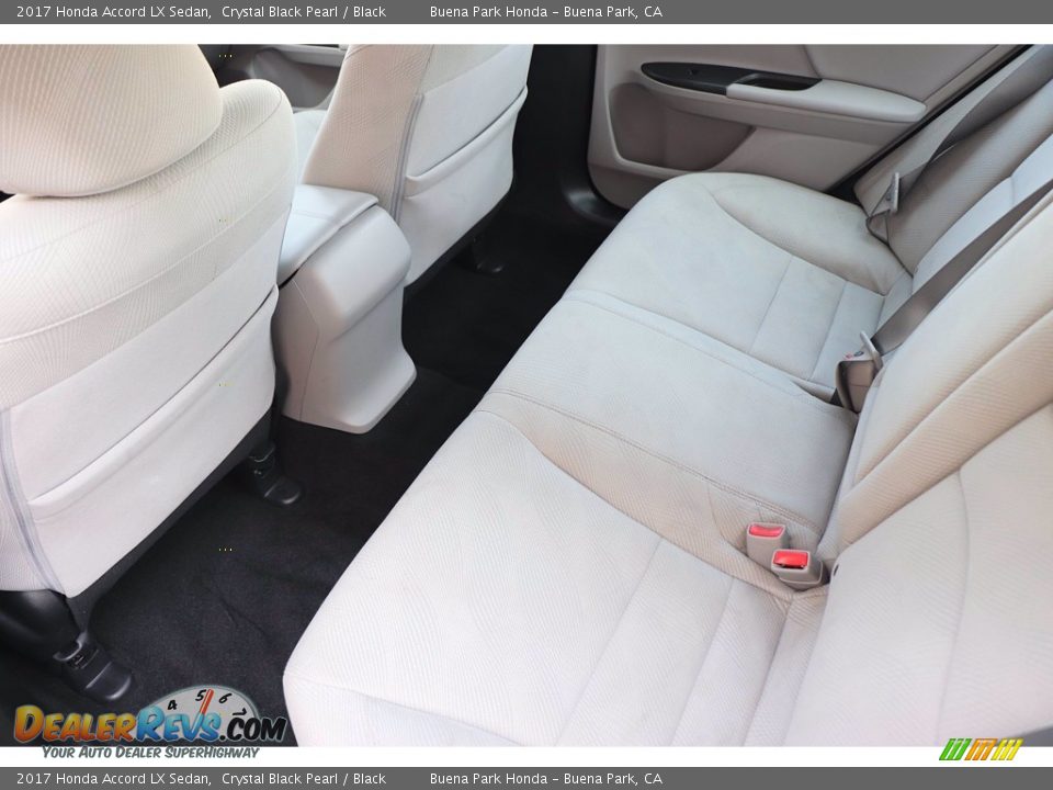 Rear Seat of 2017 Honda Accord LX Sedan Photo #17