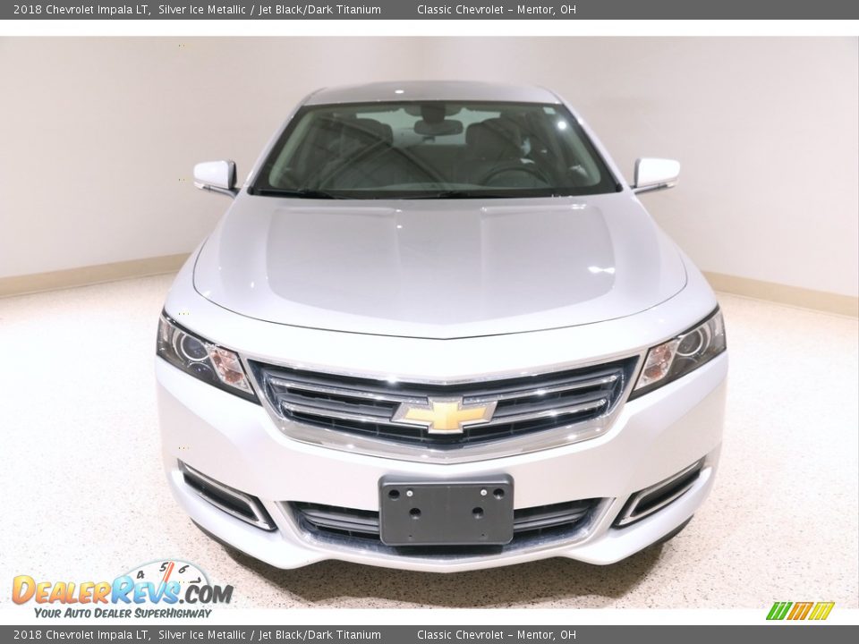 2018 Chevrolet Impala LT Silver Ice Metallic / Jet Black/Dark Titanium Photo #2