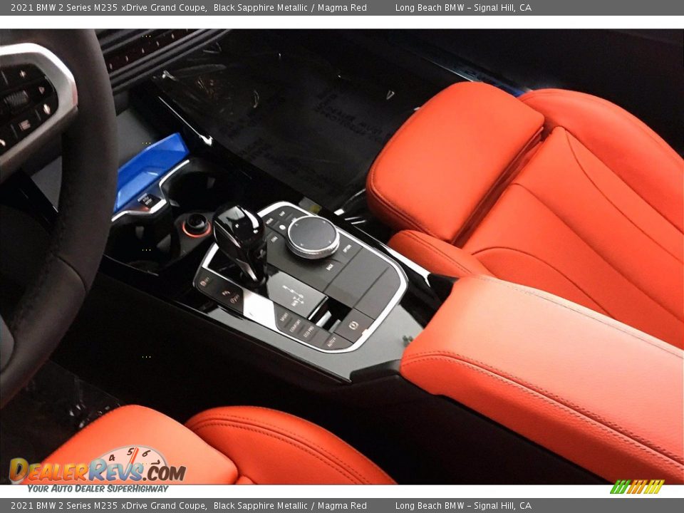 2021 BMW 2 Series M235 xDrive Grand Coupe Black Sapphire Metallic / Magma Red Photo #8