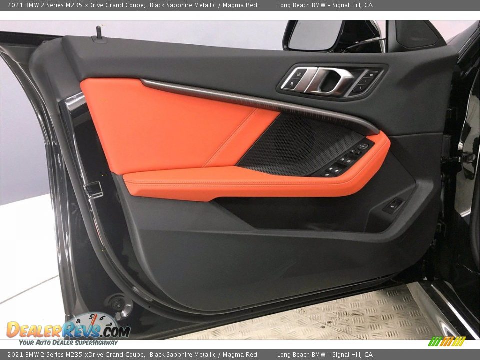 2021 BMW 2 Series M235 xDrive Grand Coupe Black Sapphire Metallic / Magma Red Photo #13