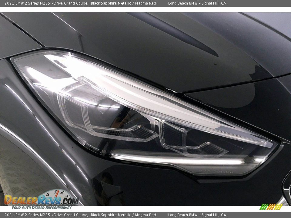 2021 BMW 2 Series M235 xDrive Grand Coupe Black Sapphire Metallic / Magma Red Photo #14