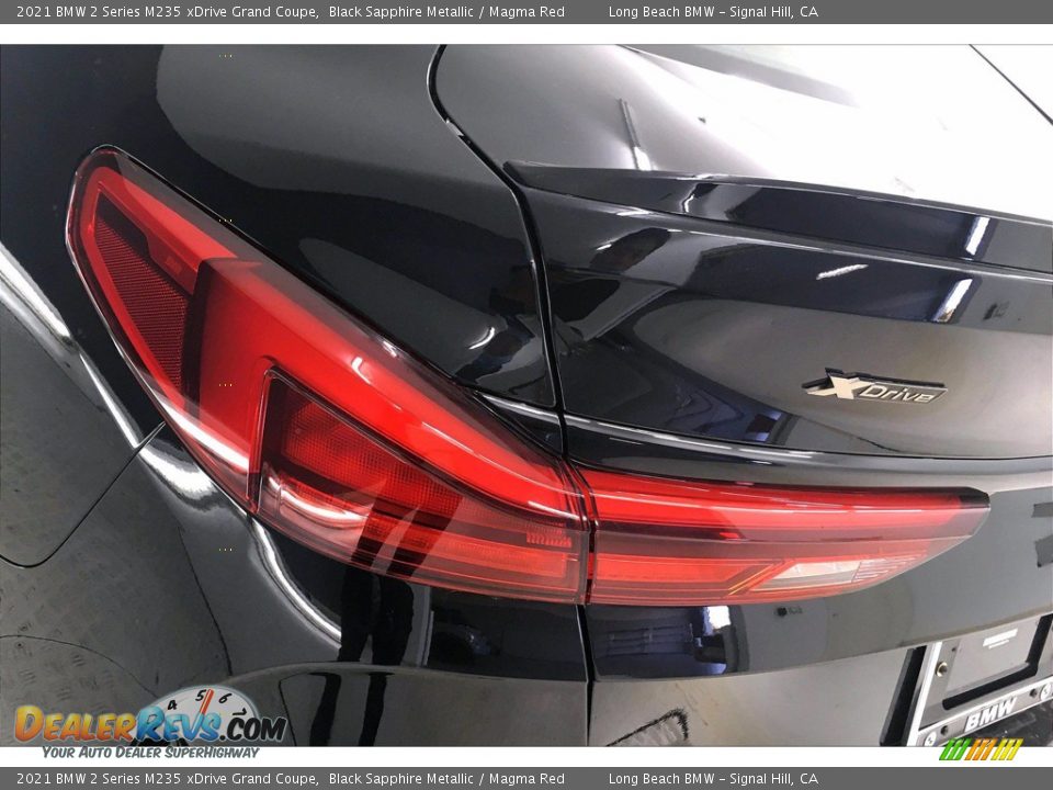 2021 BMW 2 Series M235 xDrive Grand Coupe Black Sapphire Metallic / Magma Red Photo #15