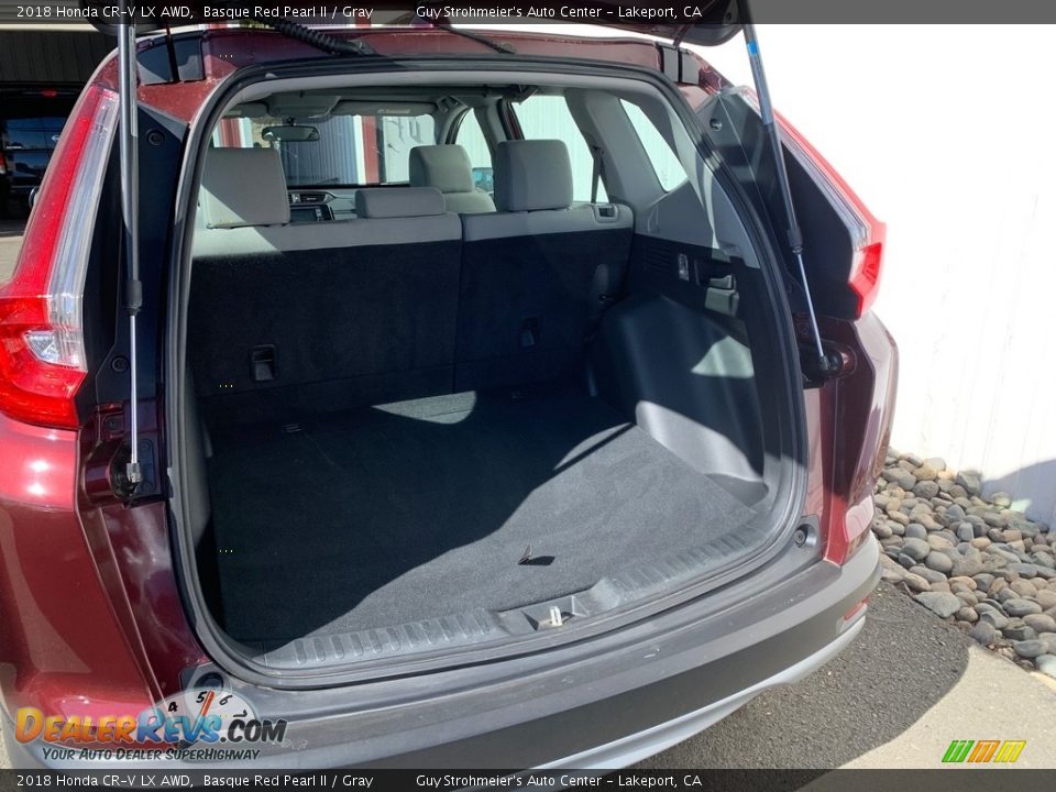 2018 Honda CR-V LX AWD Basque Red Pearl II / Gray Photo #8