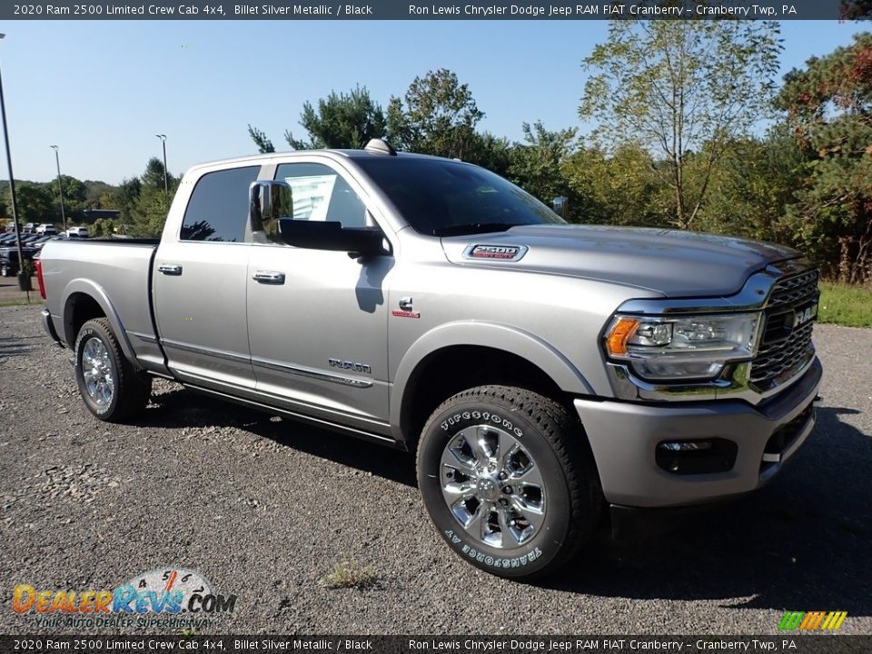Front 3/4 View of 2020 Ram 2500 Limited Crew Cab 4x4 Photo #3