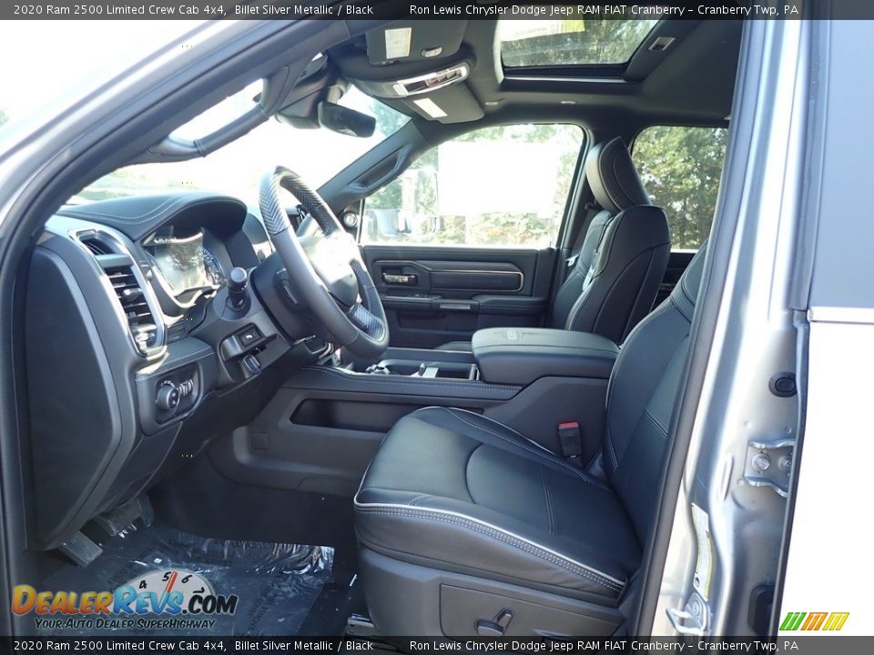 Front Seat of 2020 Ram 2500 Limited Crew Cab 4x4 Photo #12