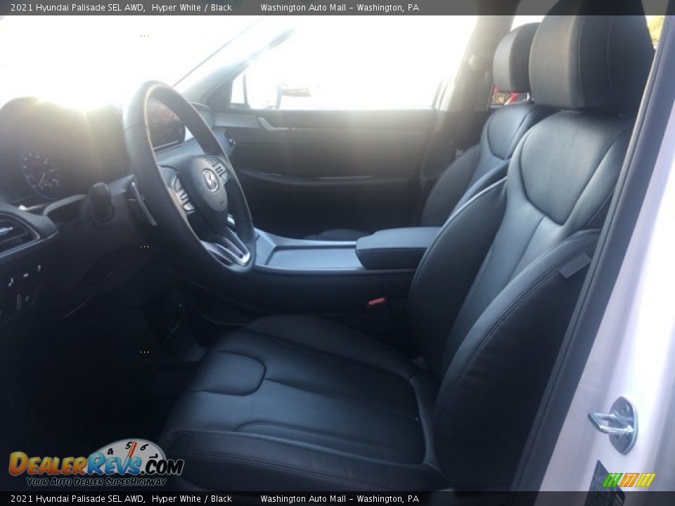 2021 Hyundai Palisade SEL AWD Hyper White / Black Photo #7