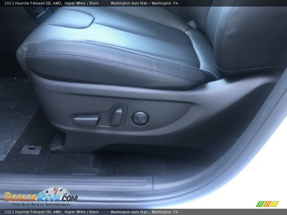 2021 Hyundai Palisade SEL AWD Hyper White / Black Photo #9