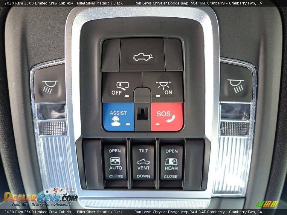 Controls of 2020 Ram 2500 Limited Crew Cab 4x4 Photo #20