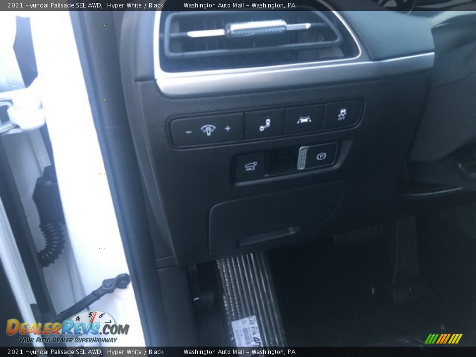 2021 Hyundai Palisade SEL AWD Hyper White / Black Photo #11