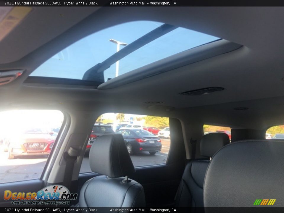 2021 Hyundai Palisade SEL AWD Hyper White / Black Photo #12
