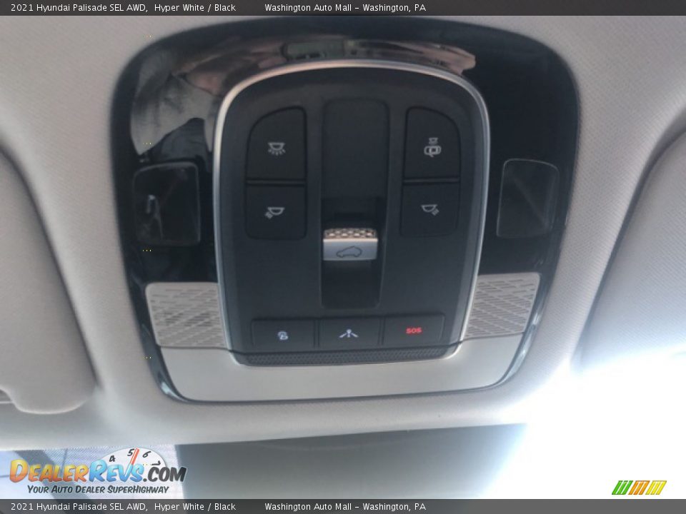 2021 Hyundai Palisade SEL AWD Hyper White / Black Photo #21