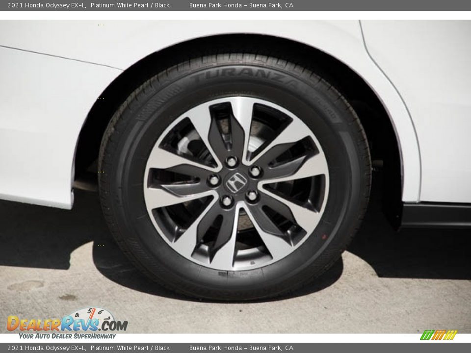 2021 Honda Odyssey EX-L Platinum White Pearl / Black Photo #8