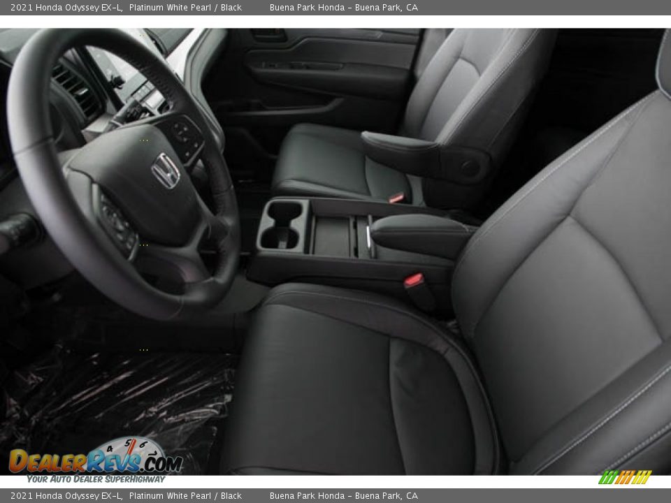 2021 Honda Odyssey EX-L Platinum White Pearl / Black Photo #13