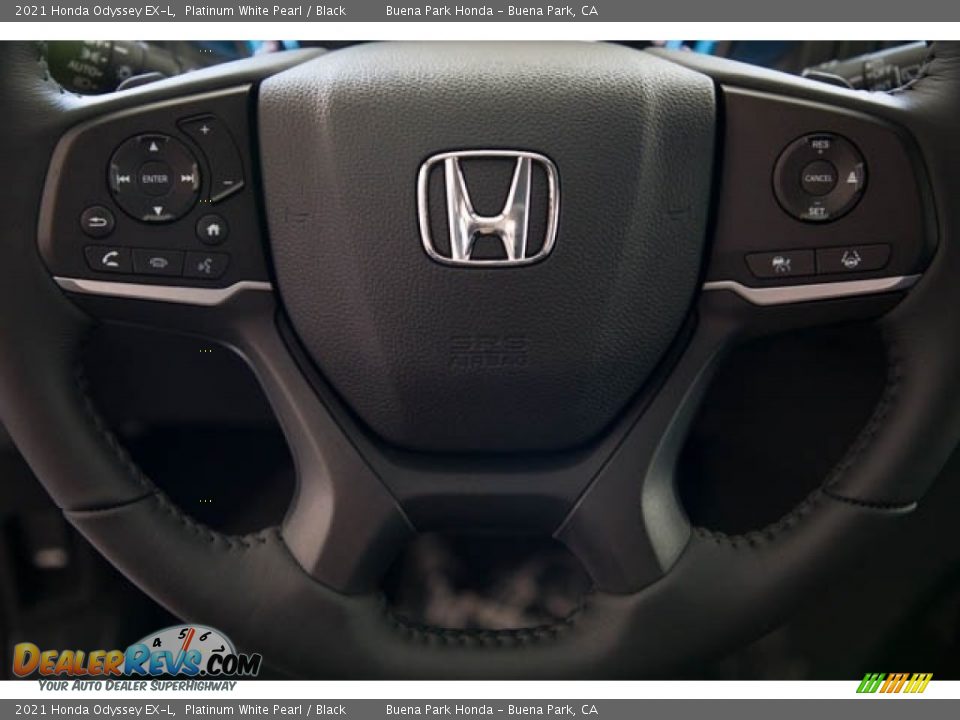 2021 Honda Odyssey EX-L Platinum White Pearl / Black Photo #17