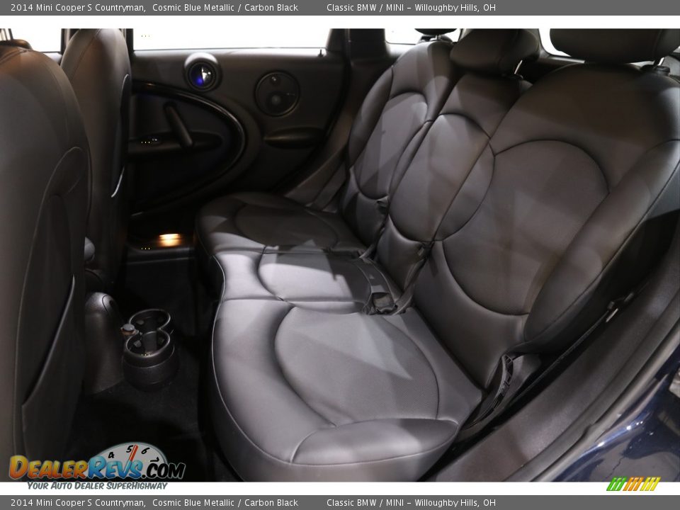 2014 Mini Cooper S Countryman Cosmic Blue Metallic / Carbon Black Photo #14