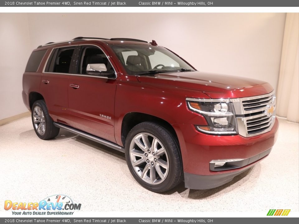 2018 Chevrolet Tahoe Premier 4WD Siren Red Tintcoat / Jet Black Photo #1