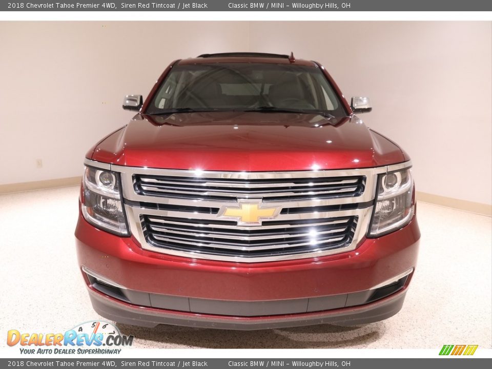 2018 Chevrolet Tahoe Premier 4WD Siren Red Tintcoat / Jet Black Photo #2