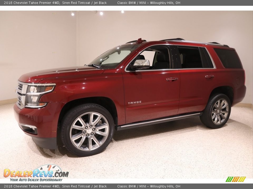 2018 Chevrolet Tahoe Premier 4WD Siren Red Tintcoat / Jet Black Photo #3