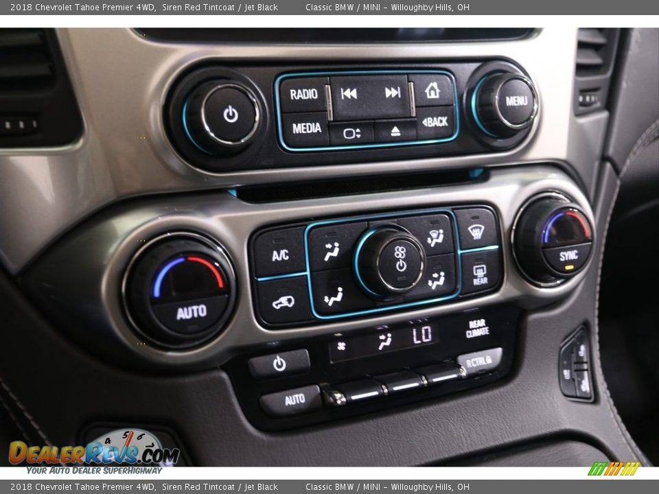 2018 Chevrolet Tahoe Premier 4WD Siren Red Tintcoat / Jet Black Photo #20