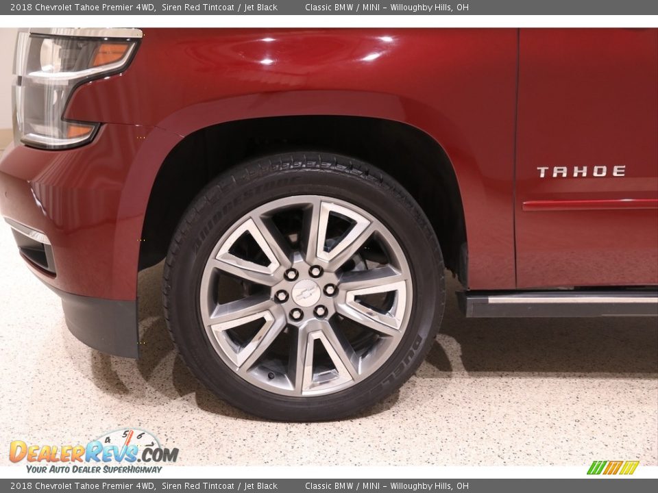 2018 Chevrolet Tahoe Premier 4WD Siren Red Tintcoat / Jet Black Photo #31