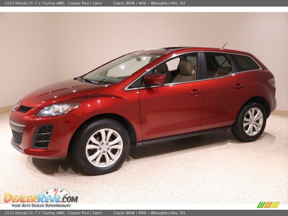 2010 Mazda CX-7 s Touring AWD Copper Red / Sand Photo #3