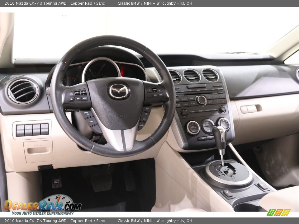 2010 Mazda CX-7 s Touring AWD Copper Red / Sand Photo #6