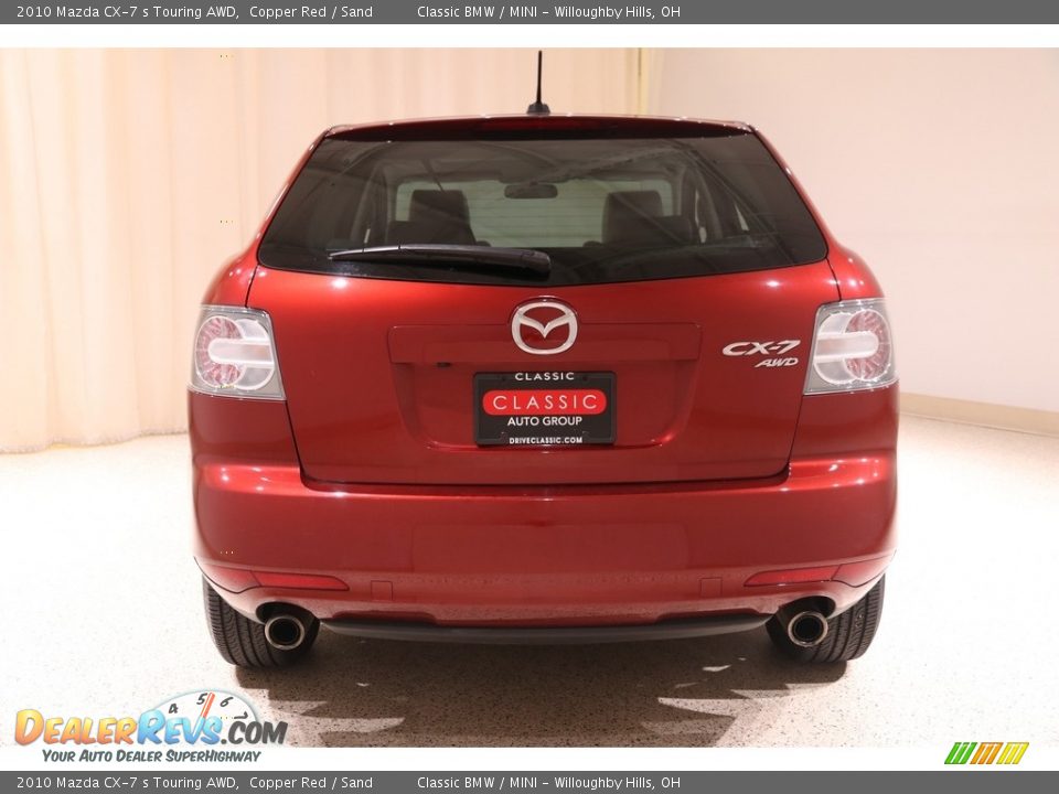 2010 Mazda CX-7 s Touring AWD Copper Red / Sand Photo #15