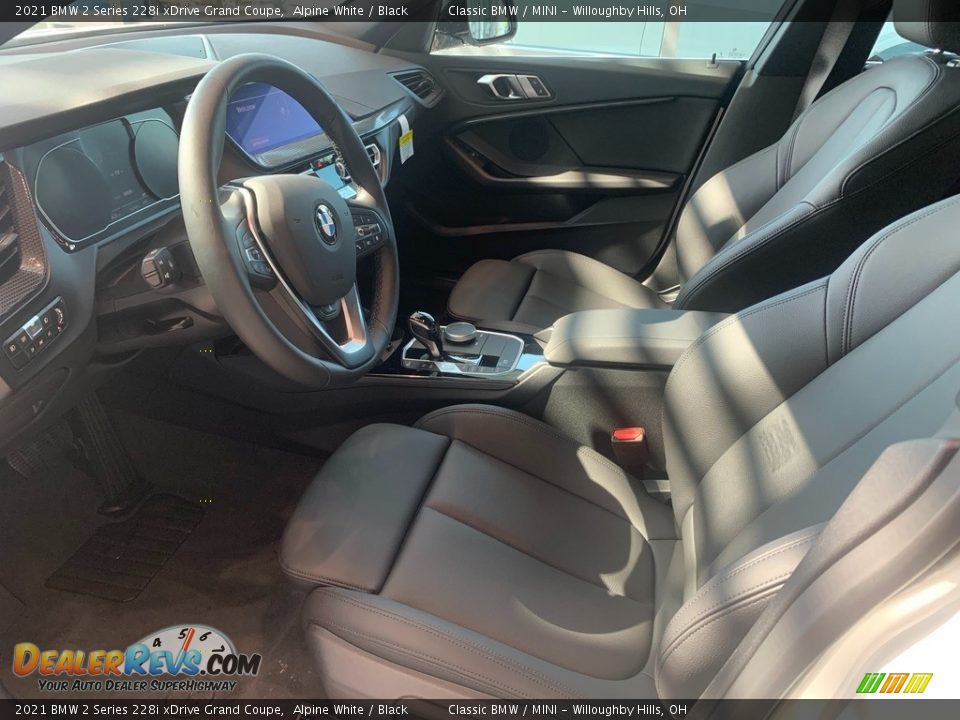 2021 BMW 2 Series 228i xDrive Grand Coupe Alpine White / Black Photo #3
