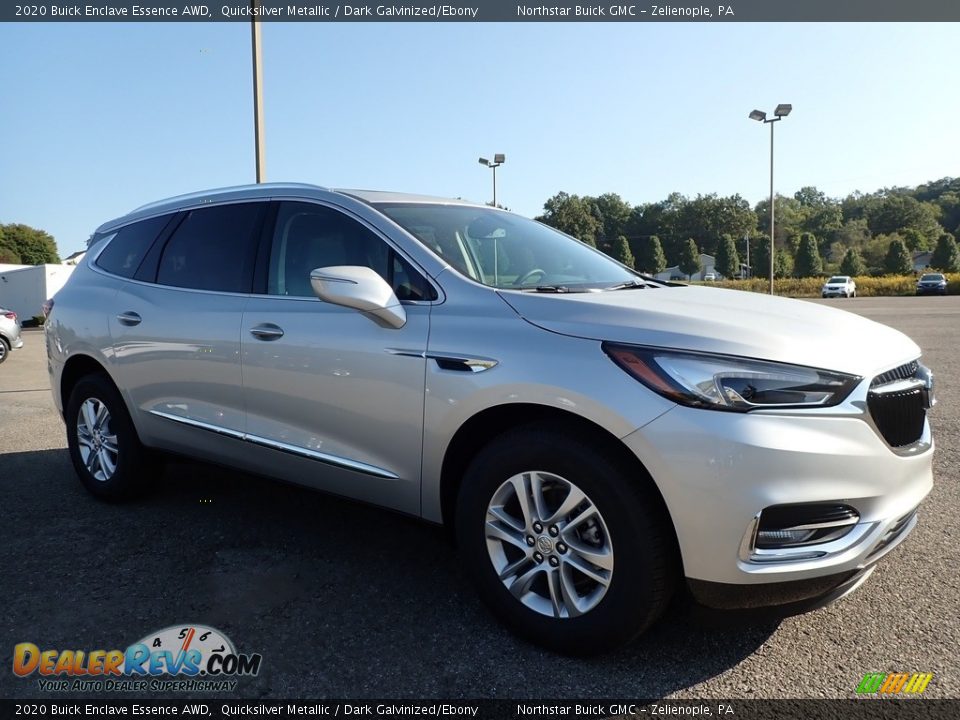 2020 Buick Enclave Essence AWD Quicksilver Metallic / Dark Galvinized/Ebony Photo #3