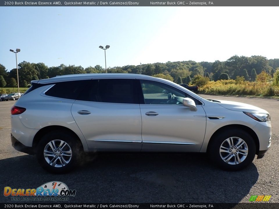 2020 Buick Enclave Essence AWD Quicksilver Metallic / Dark Galvinized/Ebony Photo #4