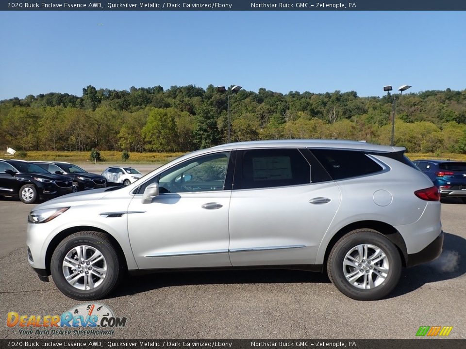 2020 Buick Enclave Essence AWD Quicksilver Metallic / Dark Galvinized/Ebony Photo #9