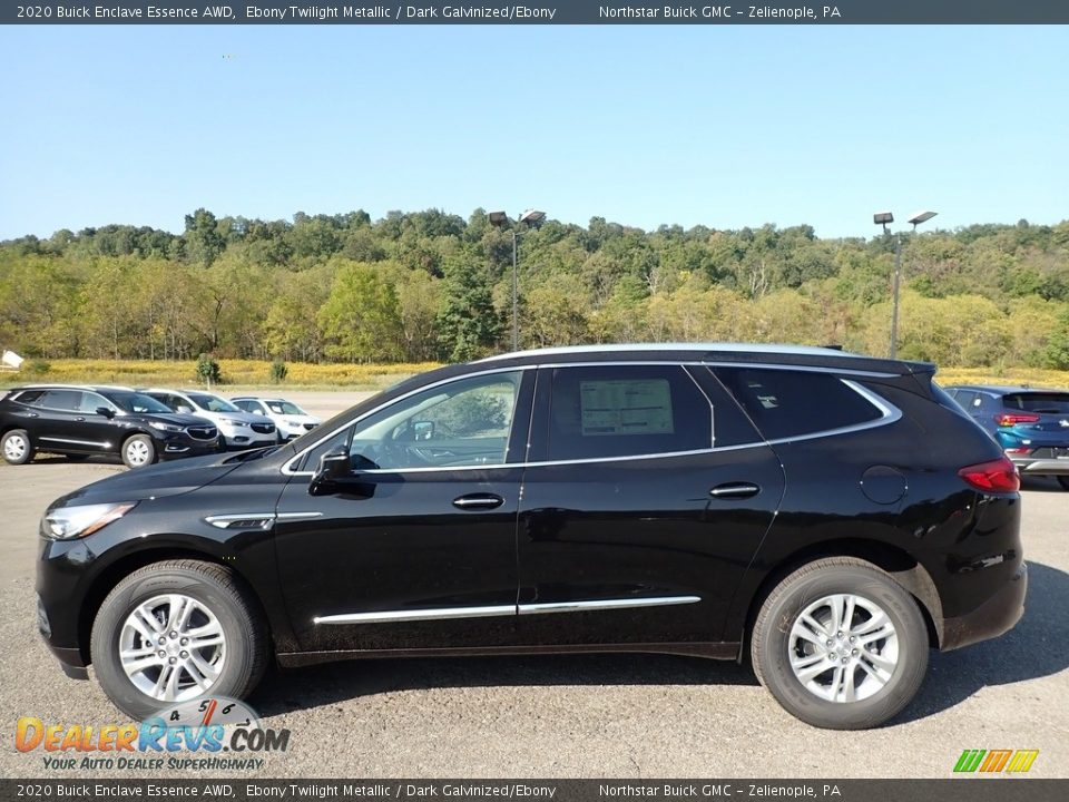 Ebony Twilight Metallic 2020 Buick Enclave Essence AWD Photo #9