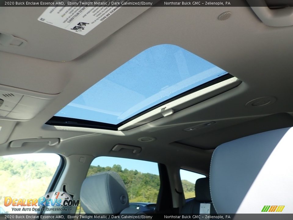 Sunroof of 2020 Buick Enclave Essence AWD Photo #12