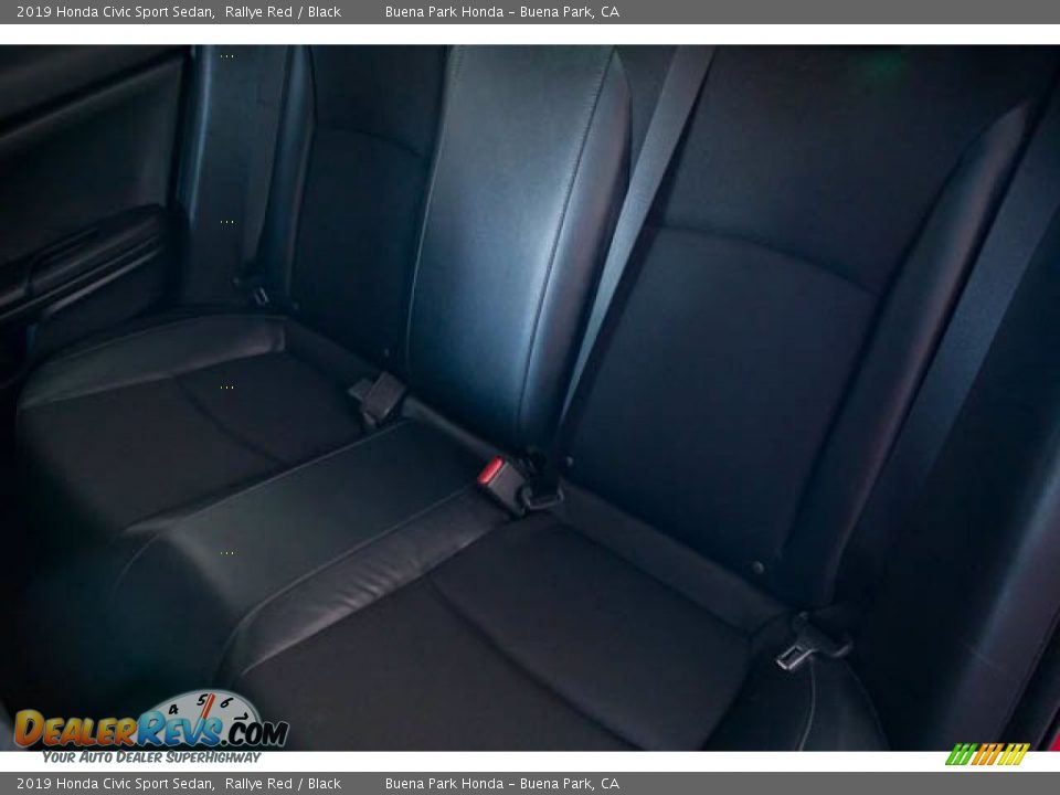 2019 Honda Civic Sport Sedan Rallye Red / Black Photo #18