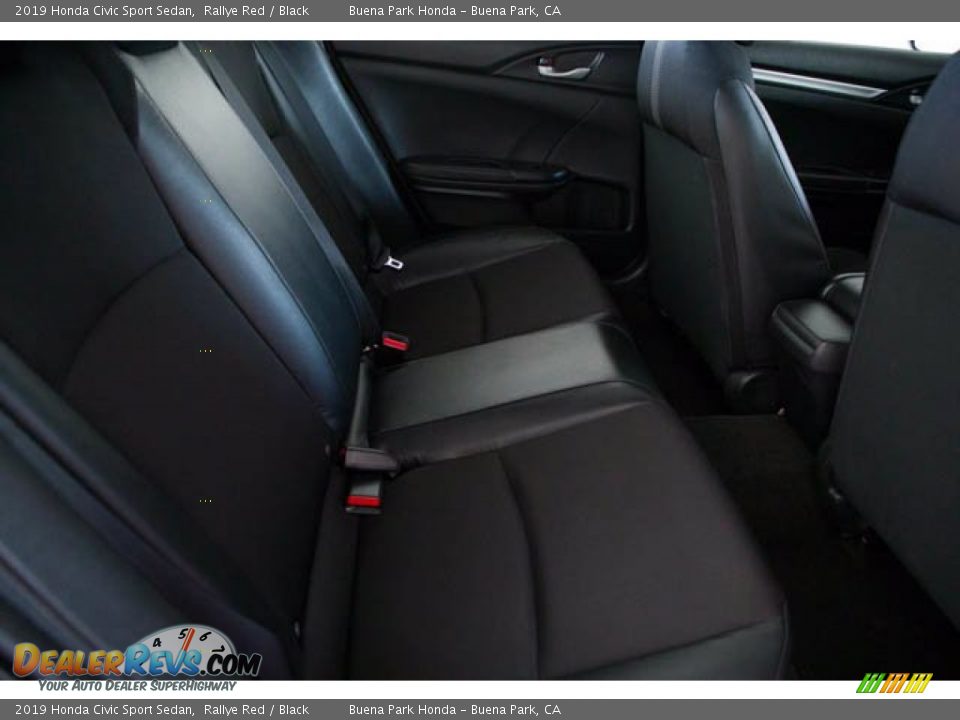 2019 Honda Civic Sport Sedan Rallye Red / Black Photo #20