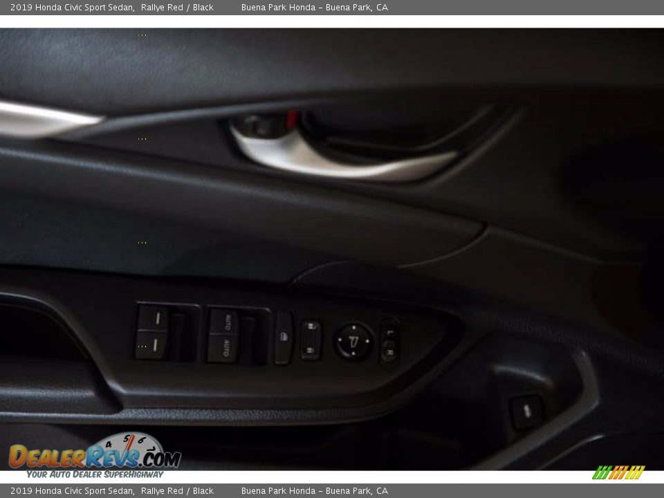 2019 Honda Civic Sport Sedan Rallye Red / Black Photo #28