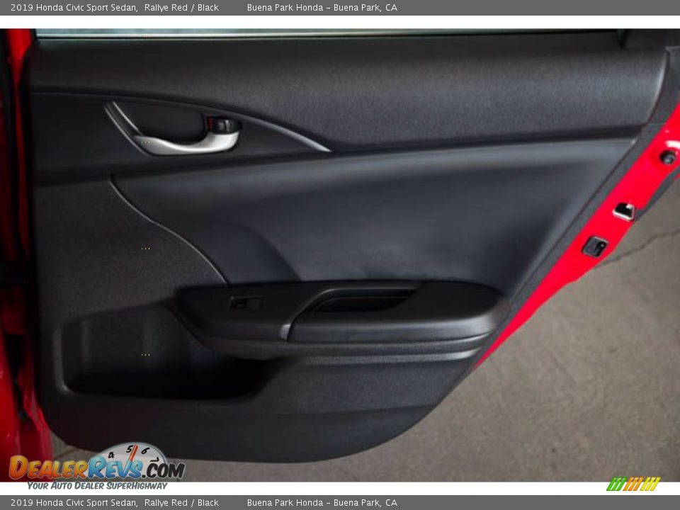2019 Honda Civic Sport Sedan Rallye Red / Black Photo #30