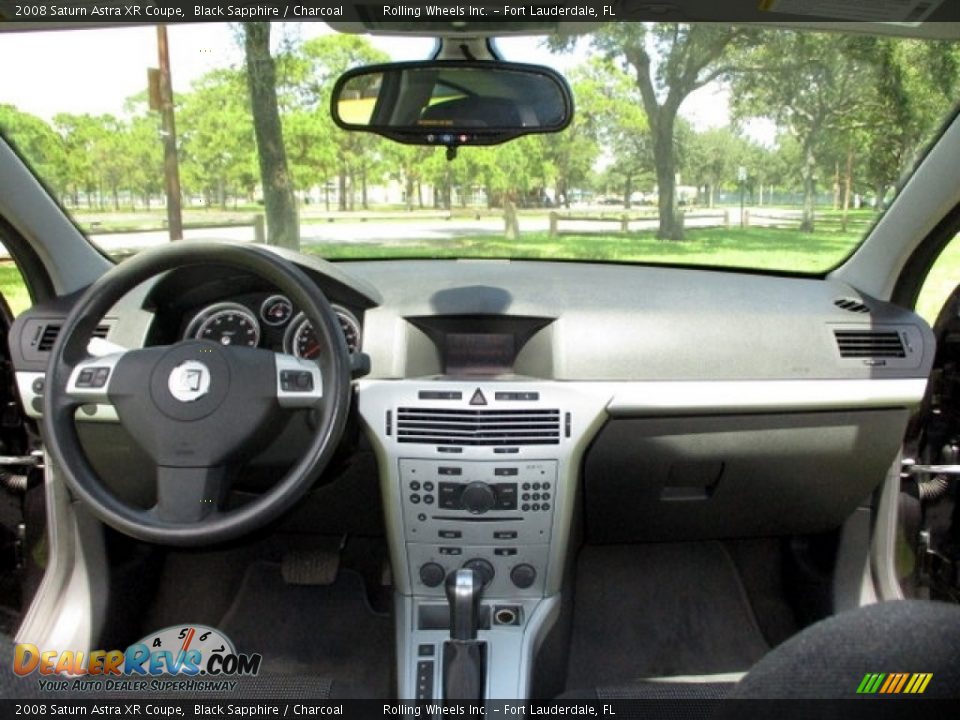 2008 Saturn Astra XR Coupe Black Sapphire / Charcoal Photo #2